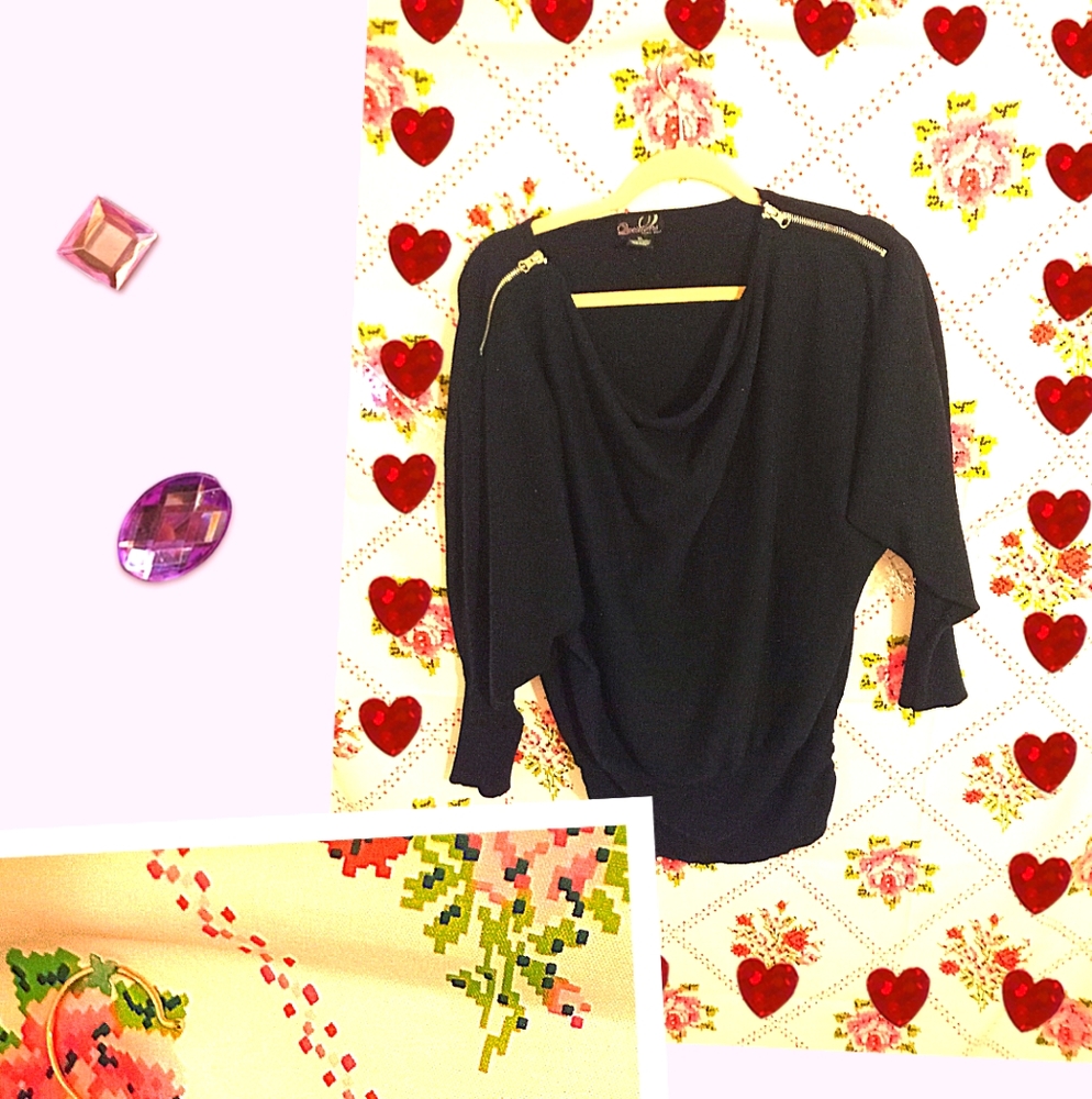 Zipper sweater